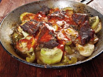 Ragout de ternera al estilo franés
