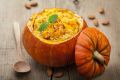 Risotto de calabaza con carne